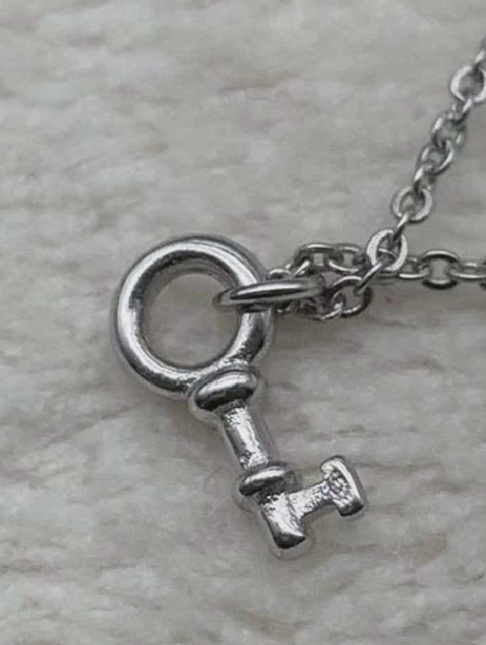 Tiffany & Co. Sterling Silver 'Love' Heart Pendant Necklace - Silver - Picture 4 of 10